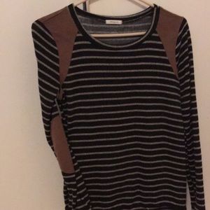 12pm sweater with elbow patches